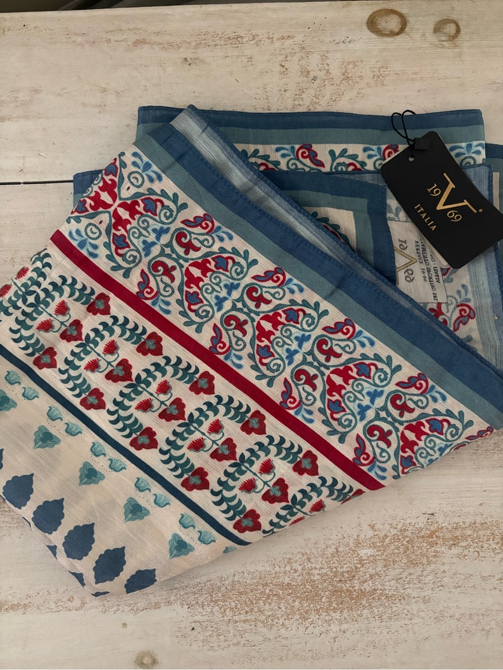 NWT 19v69 Italia 39x39 Scarf